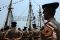 KRI Dewaruci tiba di...