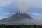 Abu vulkanik Sinabung...