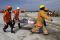 Pesawat Thailand terbakar...
