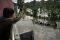 Evakuasi santri di Kampung...