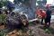 Mobil terbakar tertimpa...