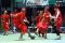 Laga futsal mahasiswi...