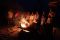 Jaga malam warga korban...