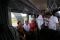 Uji coba bus gandeng...
