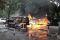 Mobil Terbakar di Dekat...