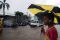 Hujan Deras, Jalan di...