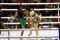 Petarung Muaythai Berlaga...