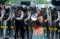 Polisi Bubarkan Demo...
