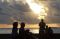 Menikmati Sunset di...
