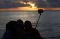 Menikmati Sunset di...