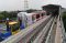 Kereta LRT Tiba di Stasiun...