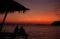 Terbius Senja di Pantai...