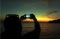Terbius Senja di Pantai...
