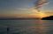 Terbius Senja di Pantai...