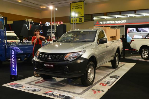 Jajaran Mobil Niaga Mitsubishi Motors Mangkal di GIICOMVEC 2018