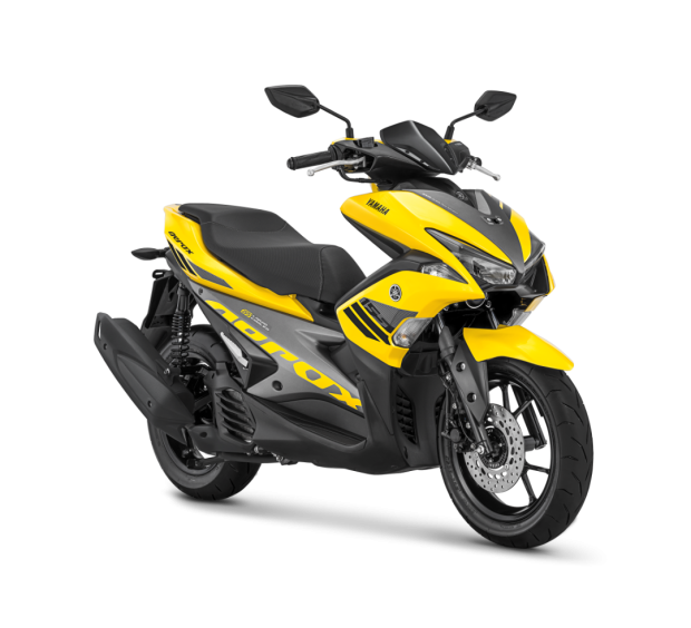 Yamaha Aerox 155VVA Ganti Warna dan Grafis Baru