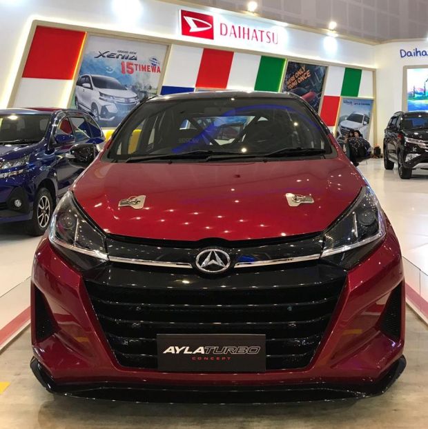 Unjuk Kekuatan R&D, Daihatsu Bawa Ayla Turbo Sambangi GIIAS Surabaya