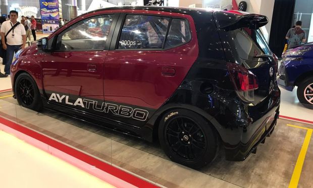 Unjuk Kekuatan R&D, Daihatsu Bawa Ayla Turbo Sambangi GIIAS Surabaya