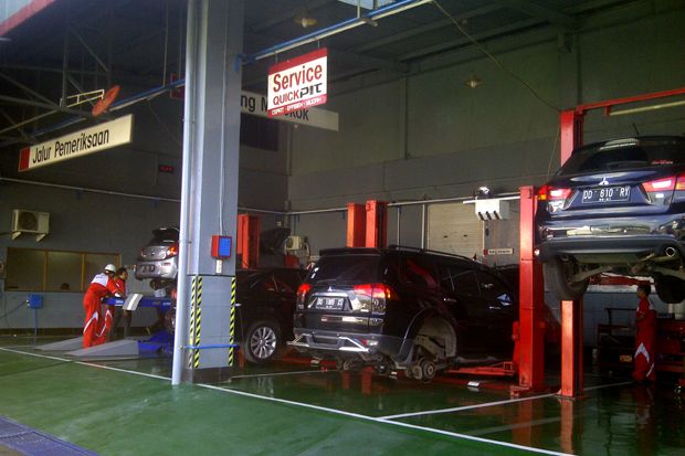 Fasilitas yang Dimiliki Mitsubishi Body & Cat Makassar