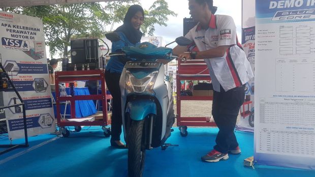 Blue Core Yamaha Motor Show, Antusias Warga Bogor Tak Terbendung