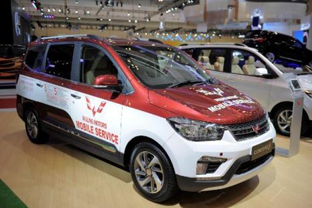 Wuling Pamer Confero S dengan Zirah Khusus di GIIAS