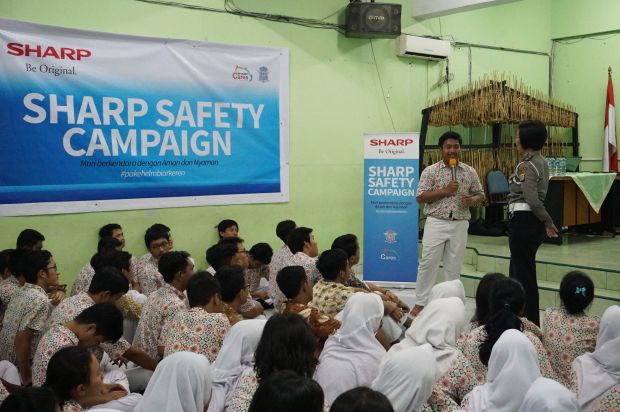 Peduli Siswa, Sharp Gelar Safety Campaign Program