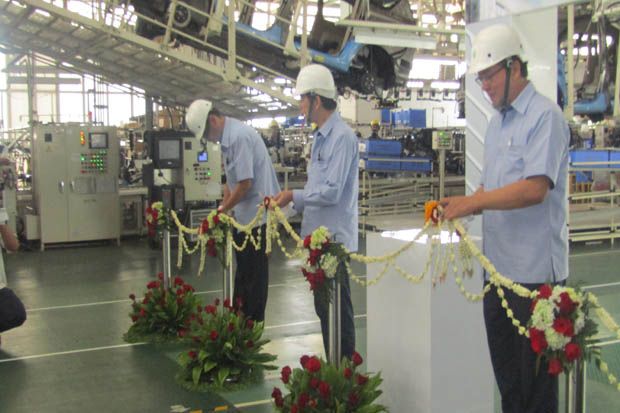 Suzuki Resmi Produksi Pertama All New Ertiga di Pabrik Cikarang