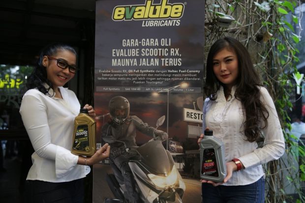 Evalube Hadirkan Oli Terbaik untuk Motor Sport dan Maxi Scooter
