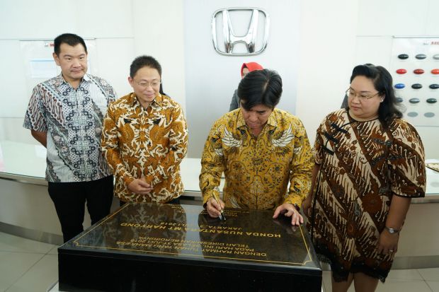 Tampung 36 Mobil Display, Ini Dealer Terbesar Honda di Indonesia