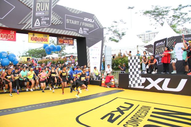 New Honda HR-V Ikut Ramaikan 2XU Compression Run Indonesia 2018