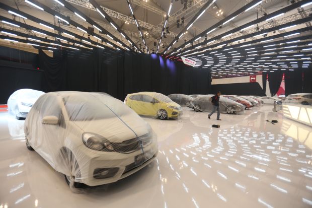 Barisan Mobil Terbaru Honda Sudah Tersusun di GIIAS 2017