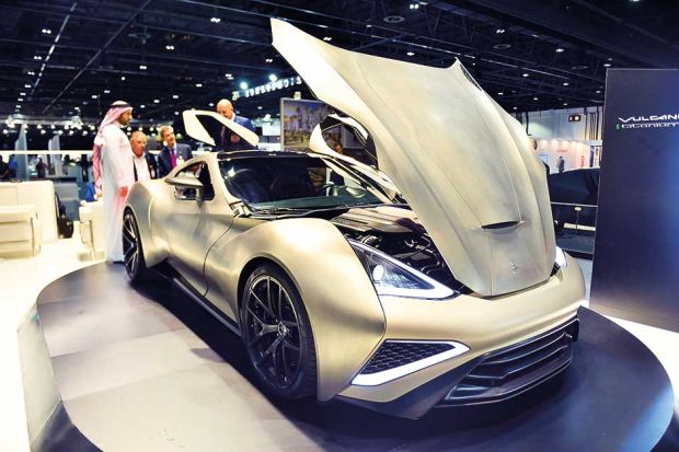 Icona Vulcano Mobil Berbahan Pesawat Pengebom SR-71 Blackbird