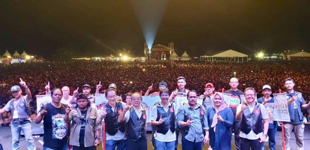 Aksi Riding Presdir AHM Memukau Peserta Honda Bikers Day 2018