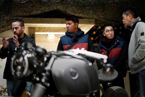 Tim Suryanation Motorland Dapat Ilmu Baru dari Ironwood Motorcycle