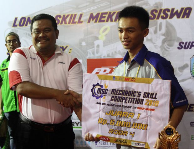 Tekiro Tools Dukung Lomba Mechanic Skill Competition 2018