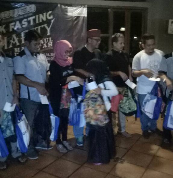 Isi Ramadan, K-Mover Berbagi dengan Puluhan Anak Yatim