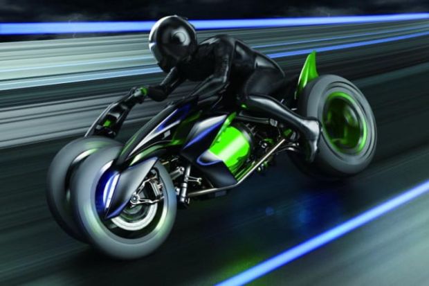 Bisa Berubah Bentuk, Kawasaki Tabuh Genderang Perang dengan Yamaha