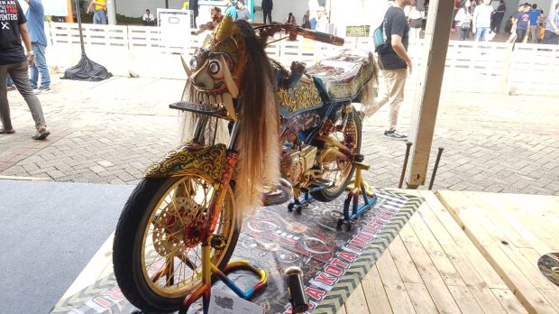 Seram! Yamaha RX King di IIMS 2019 Ketempelan Setan Leak