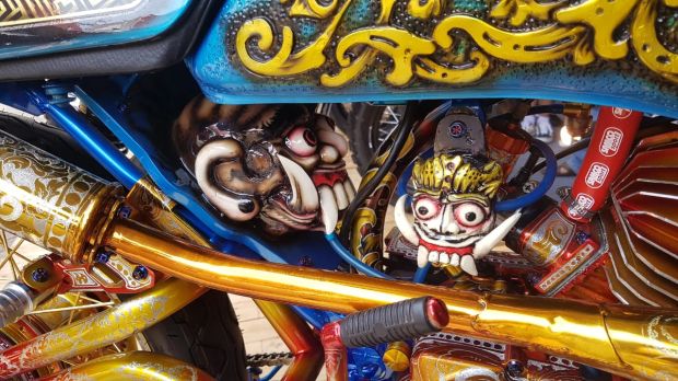 Seram! Yamaha RX King di IIMS 2019 Ketempelan Setan Leak