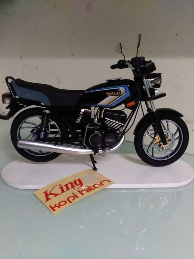 Dijuluki Motor Jambret, Miniatur Yamaha RX King Diserbu Pembeli