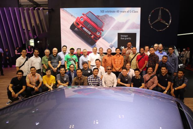 Mercedes-Benz dan Fans Rayakan 40 Tahun Varian G-Class