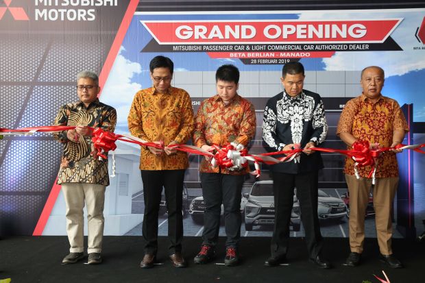Pertumbuhan Ekonomi Tinggi, Dealer Mitsubishi Ke-127 Garap Pasar Manado