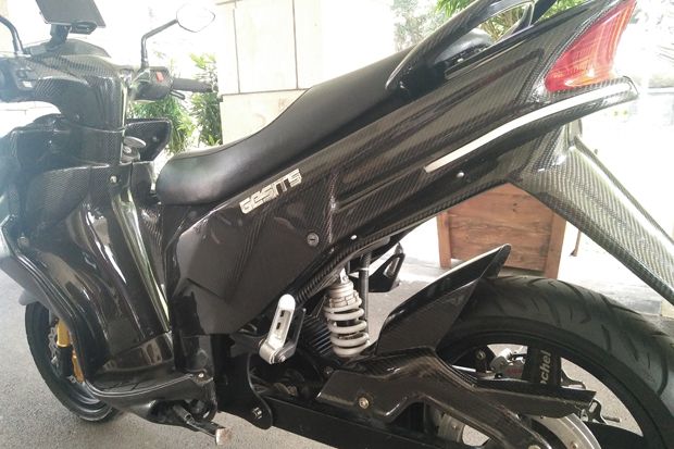 Begini Penampakan Motor Listrik Pertama Buatan Anak Bangsa