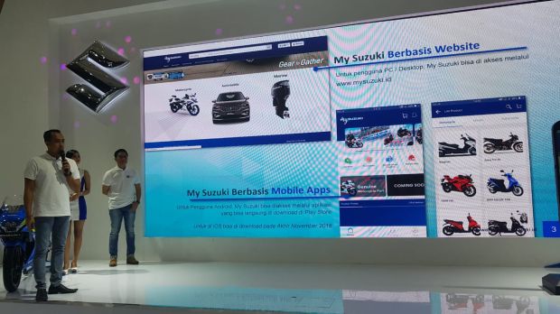 My Suzuki Bikin Mudah Konsumen Cari Suku Cadang dan Aksesoris