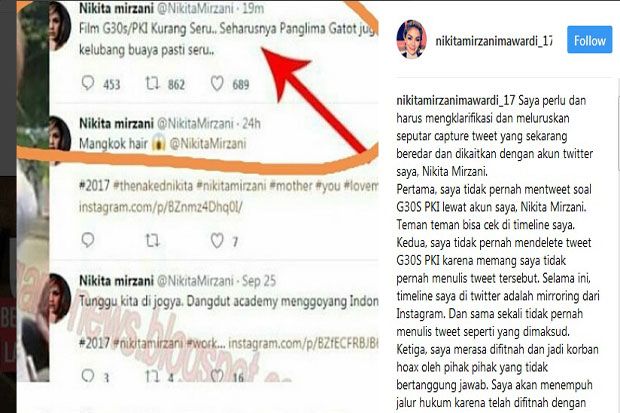 Ngaku Diretas, Pakar IT Sebut Nikita Mirzani Sulit Ngeles