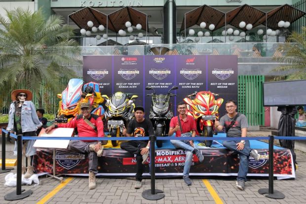 Best of The Best Nmax di CustoMAXI Regional Sumatera Utara