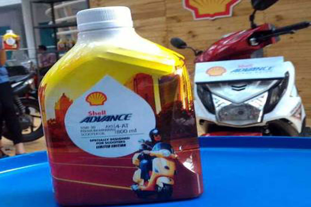 Shell Advance 4T AX5 Scooter 10W-30 Resmi Diperkenalkan