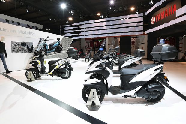 Yamaha Pastikan Kehadiran Skutik MAXI Roda Tiga di 2018