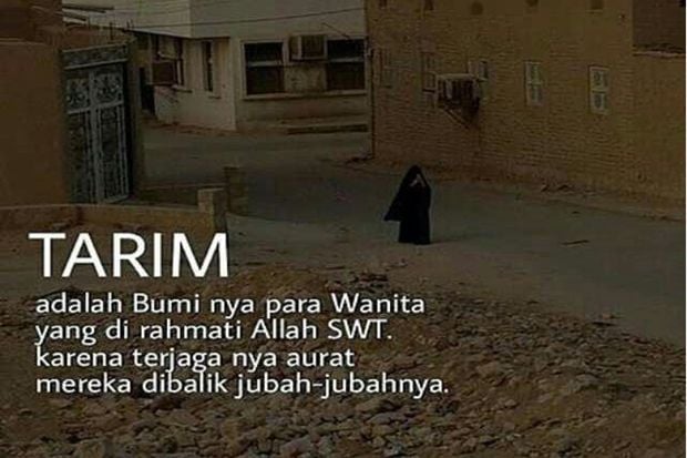Wanita Tarim, Bidadarinya Bumi yang Terpelihara
