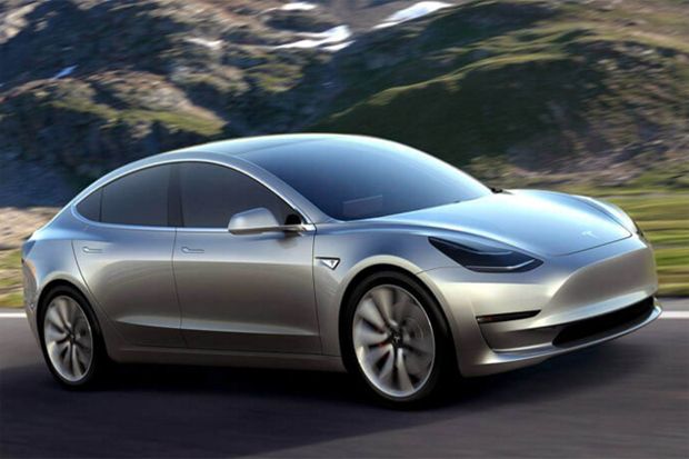 Produksi Perdana Mobil Listrik Tesla Model 3 Dikirim Akhir Juli